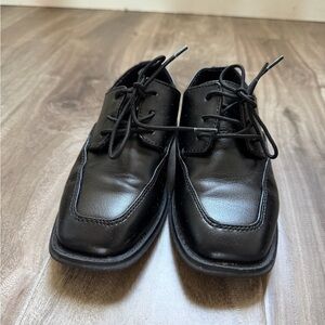 Sonoma Black kids Lace-Up Square-Toe Dress Oxfords